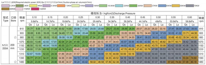 山东MSR200三叶罗茨鼓风机(图1)